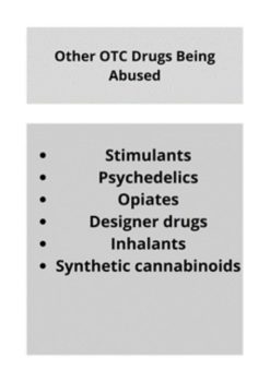 Other OTC Drugs Being Abused